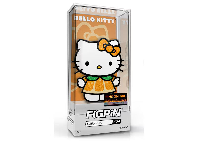 FiGPiN Glitter Hello Kitty #404 PiNS ON FiRE Exclusive