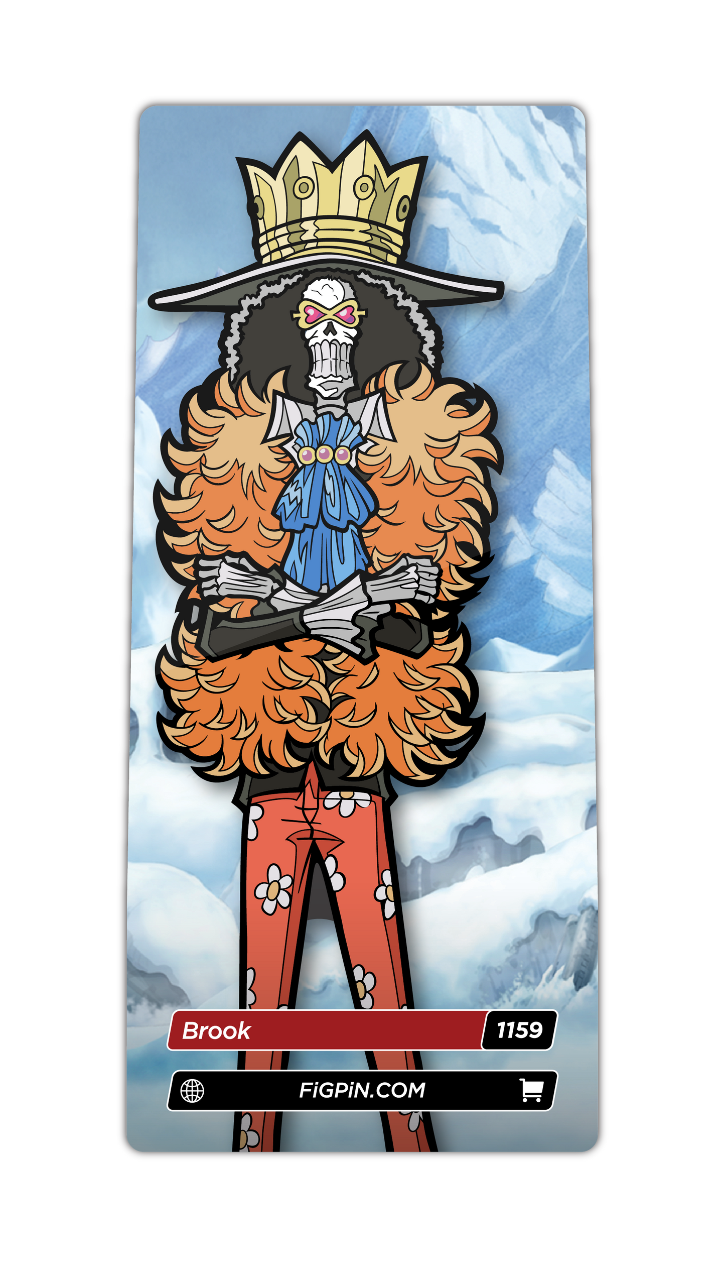 FiGPiN One Piece - Glitter Brook eVend LE 1000 Exclusive #1159