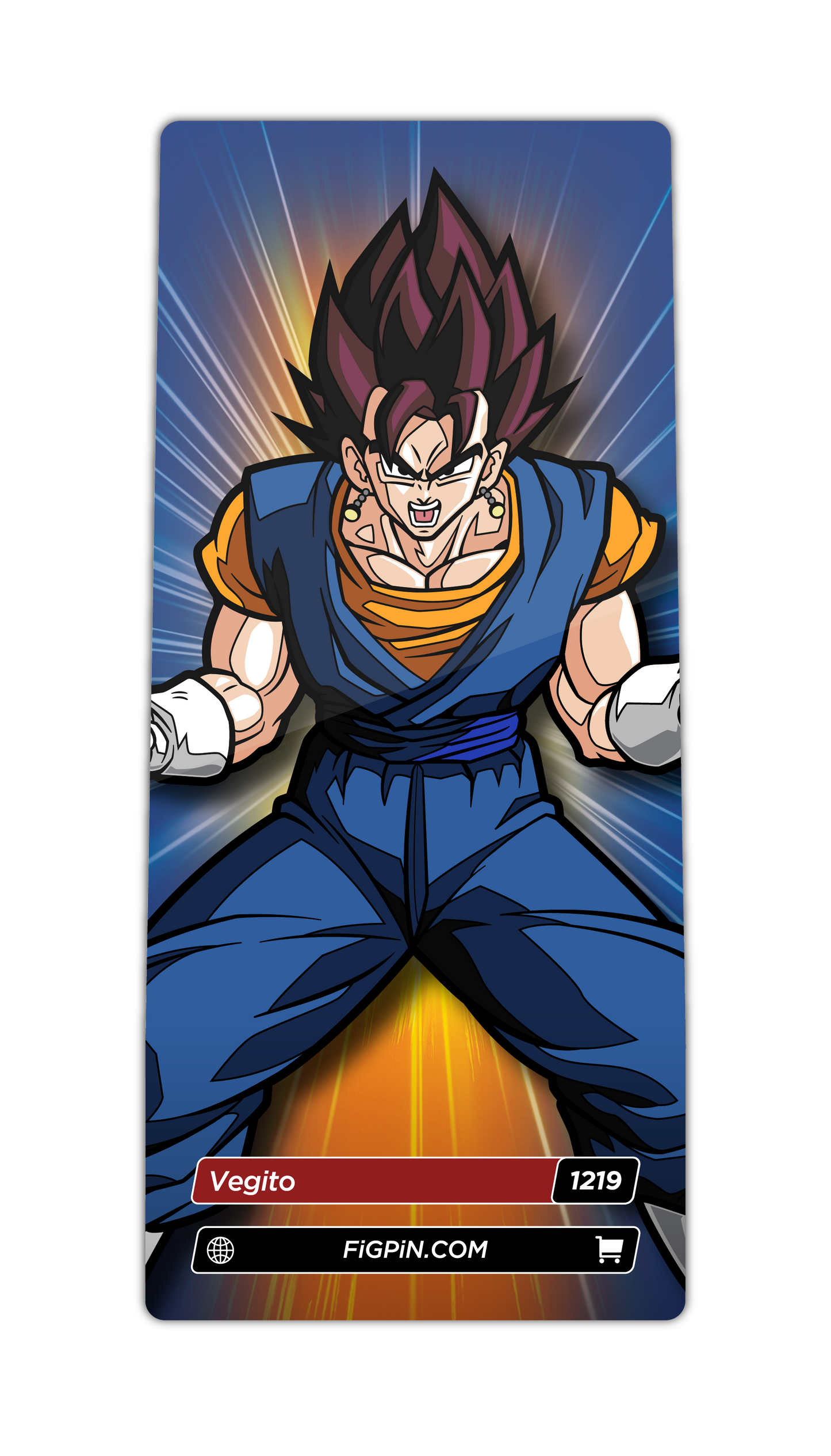 FiGPiN Dragonball Z Vegito #1219 eVend Exclusive