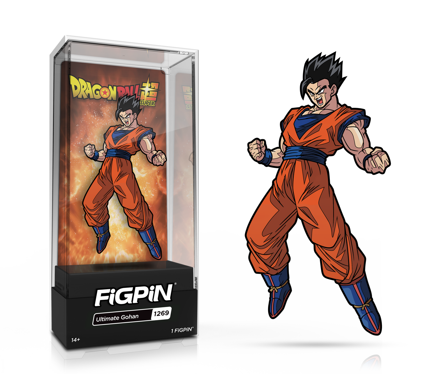 FiGPiN Dragon Ball Z Super - WTFiGPiN Ultimate Gohan eVend LE 1000 Exclusive #1269