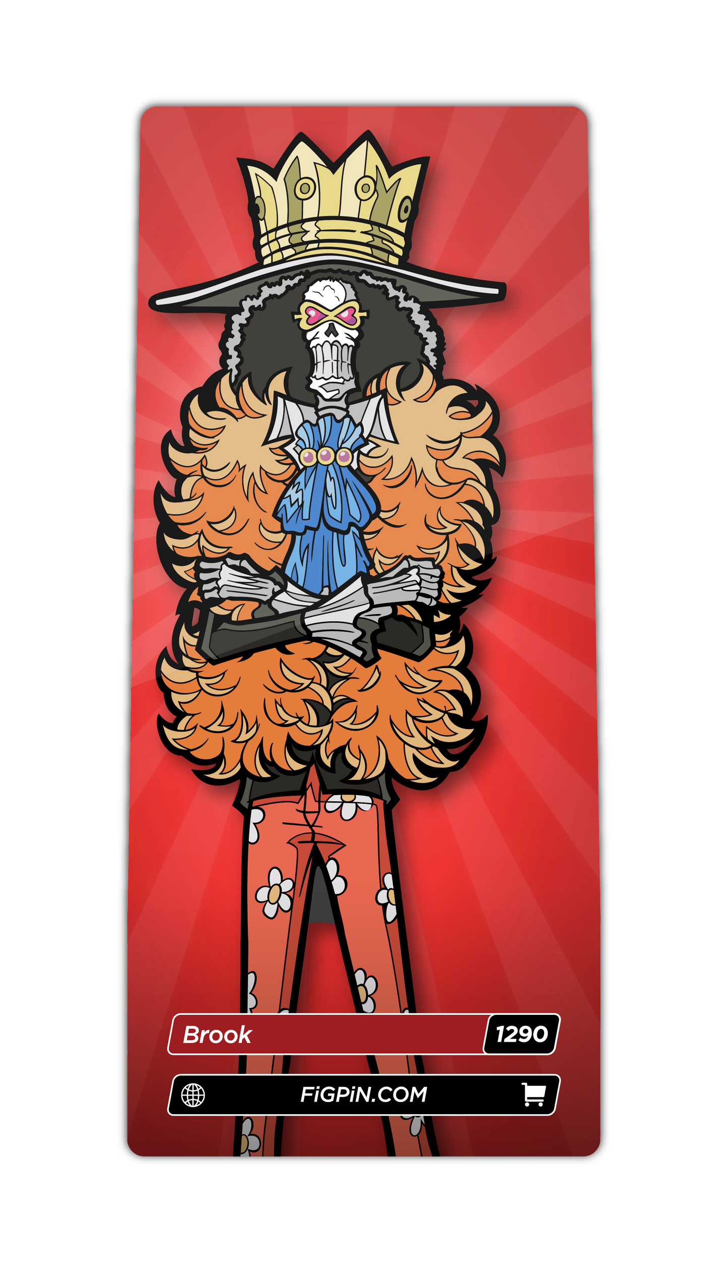 FiGPiN One Piece - Brook eVend LE 1500 Exclusive #1290