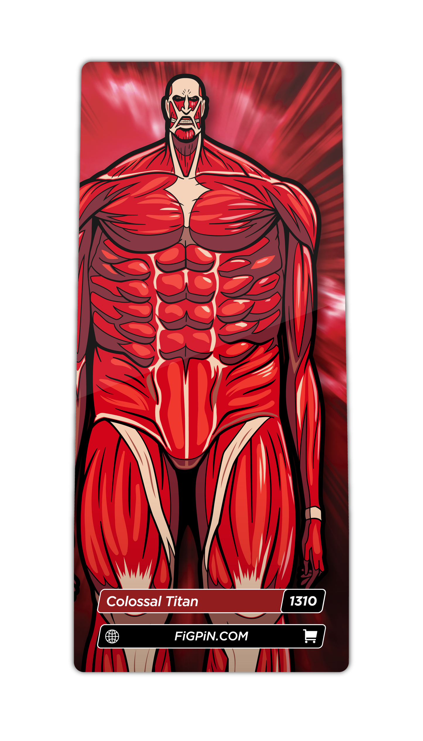 FiGPiN Attack on Titan Colossal Titan #1310 eVend Exclusive