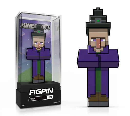 FiGPiN Minecraft Witch #1326 LE 500 eVend Exclusive