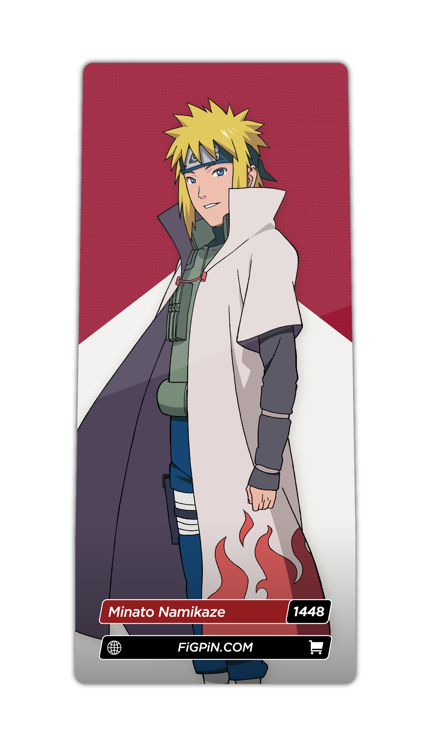 FiGPiN Naruto Shippuden Minato Namikaze #1448 LE 1000 eVend Exclusive