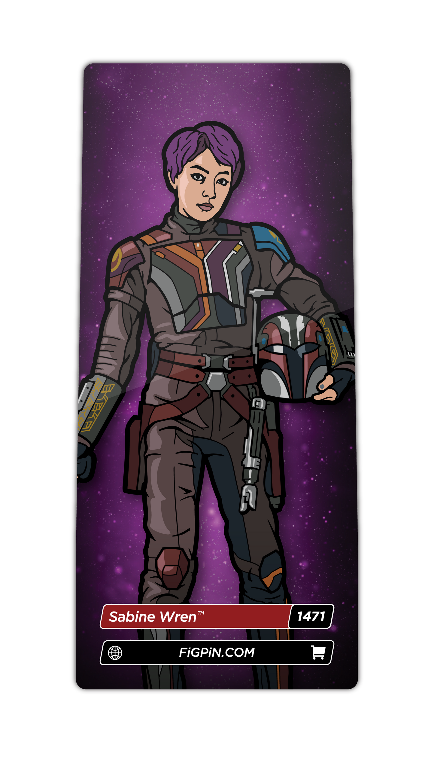 FiGPiN Star Wars: Ahsoka - Sabine Wren eVend LE 1000 Exclusive #1471