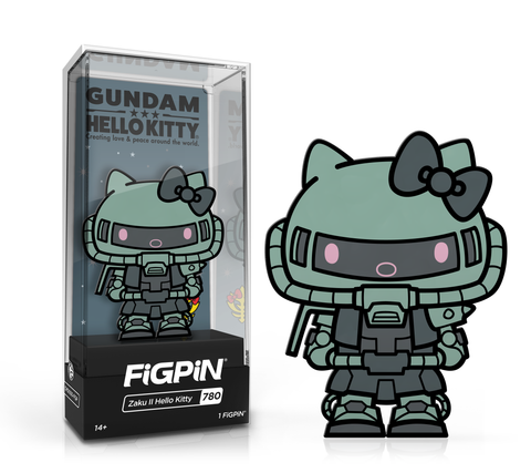 FiGPiN Gundam x Hello Kitty Zaku II Hello Kitty #780