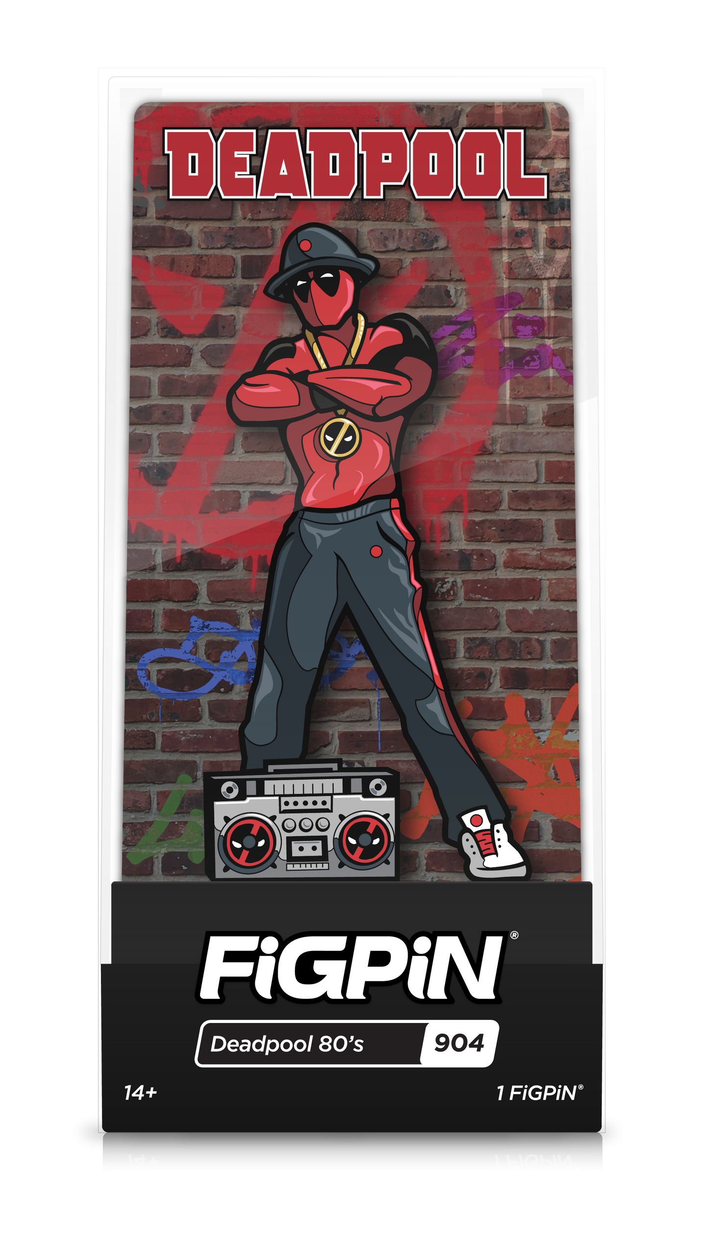 FiGPiN Deadpool Deadpool 80's #904 LE 1000 NYCC Exclusive