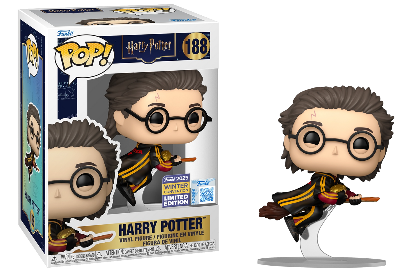 Funko POP! Harry Potter Quidditch #188 2025 Winter Convention