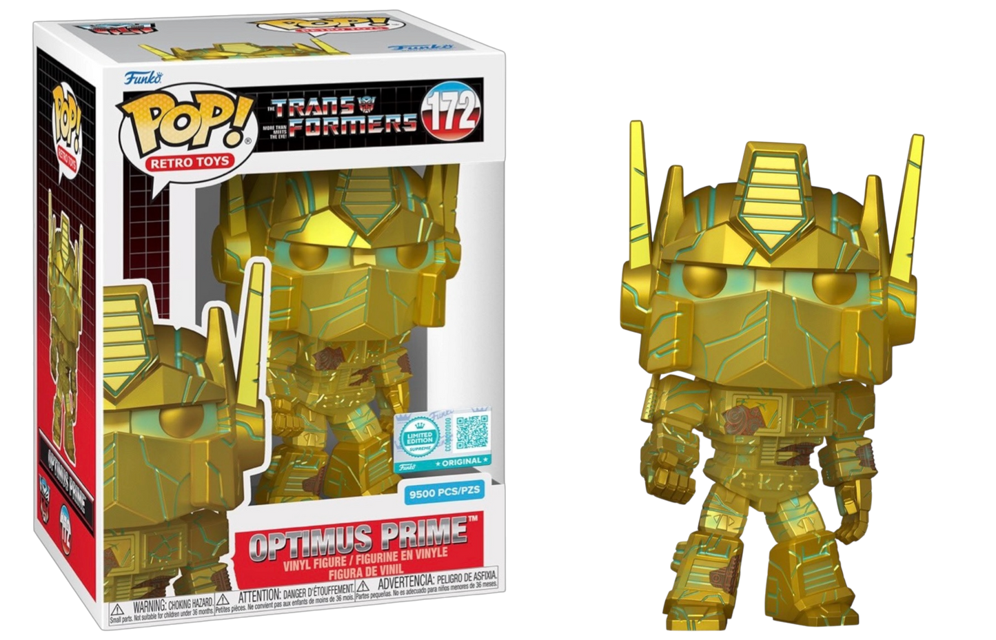 Funko POP! Optimus Prime #172 LE 9500 eVend Exclusive