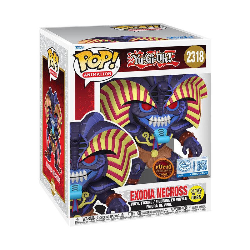 Funko POP! Super Animation Yu-Gi-Oh! Exodia Necross Glow in The