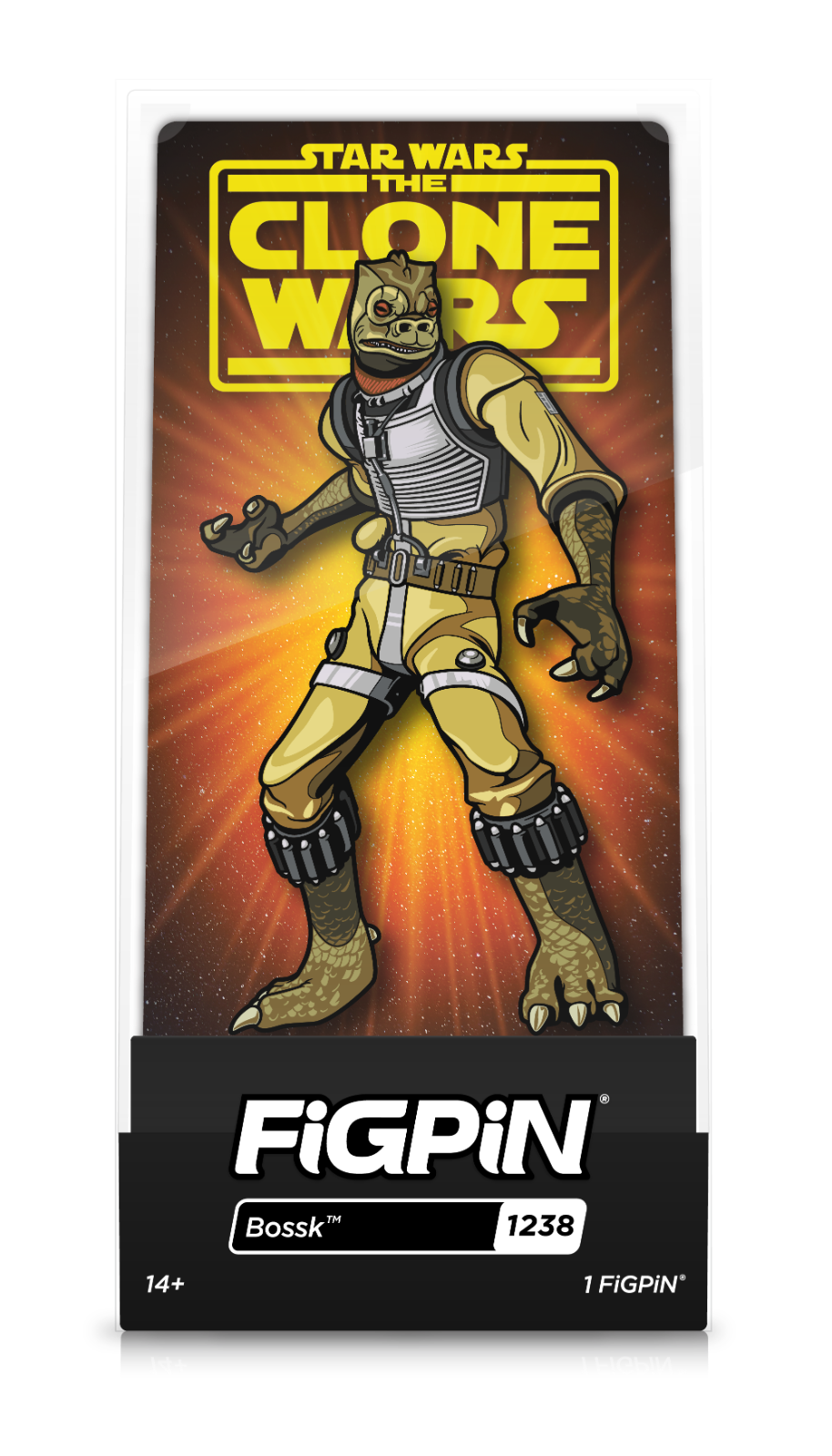FiGPiN Star Wars The Clone Wars Bossk #1238 LE 1000 eVend Exclusive