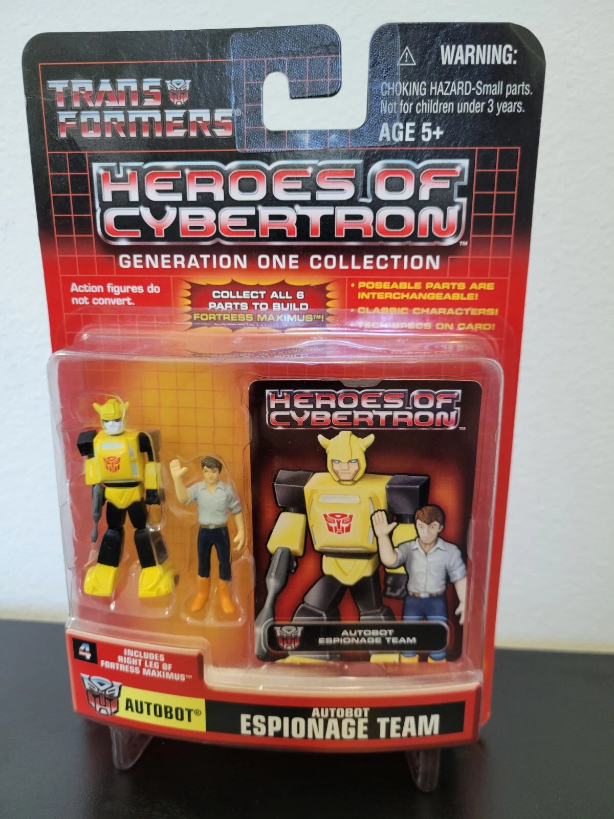Transformers Heroes of Cybertron Autobot Espionage Team G1 Collection