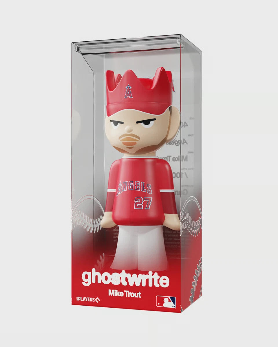 Ghostwrite X MLB Game Face 2025 : Los Angeles Angels Mike Trout 400% LE 100
