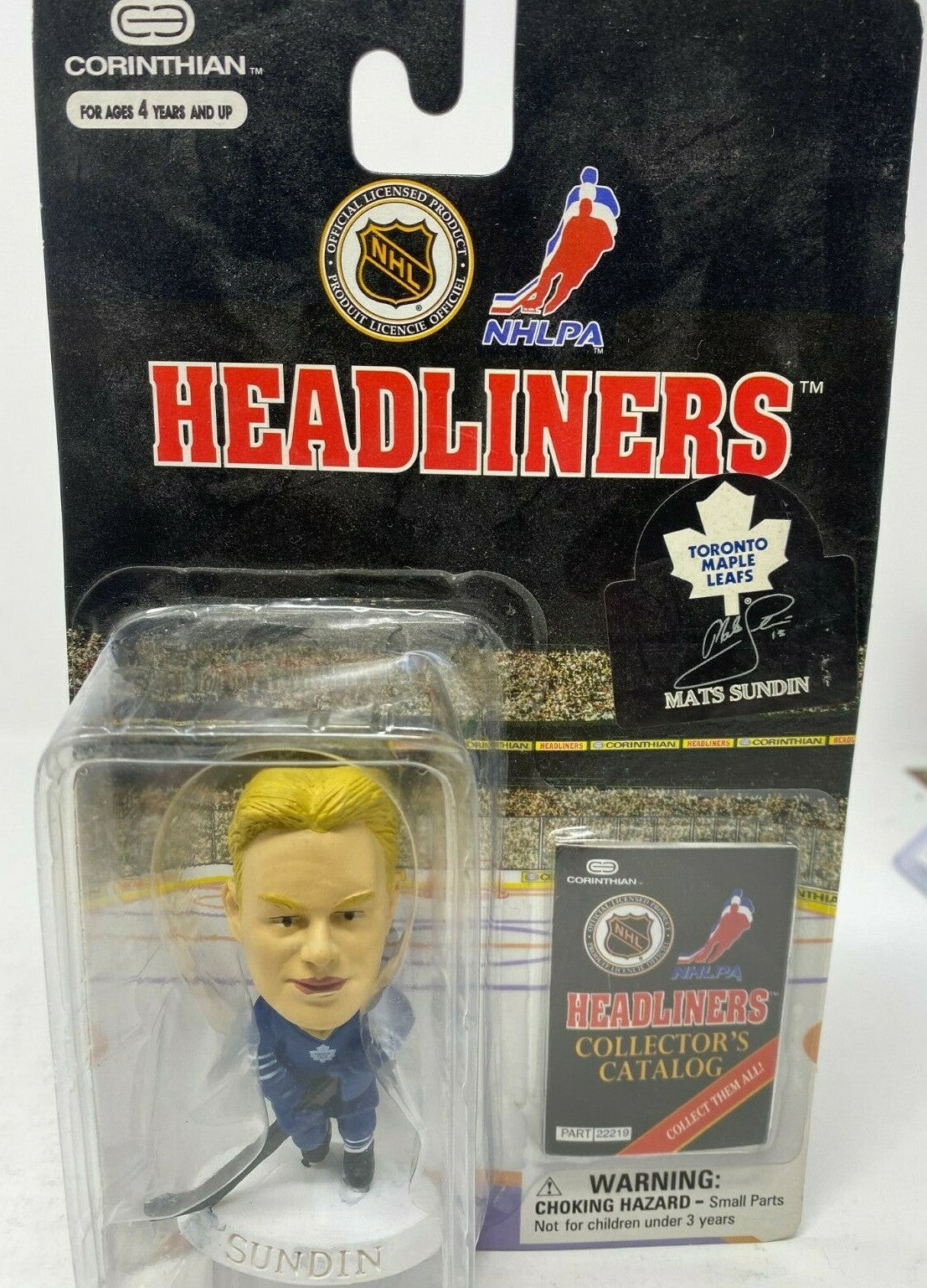 Corinthian Headliners Mats Sundin Toronto Maple Leafs Figure