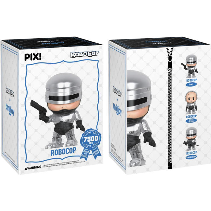 Thrilljoy PIX! RoboCop (1987) - RoboCop Pix! Vinyl Figure (chance of RoboCop CHASE & RoboCop SUPER CHASE)