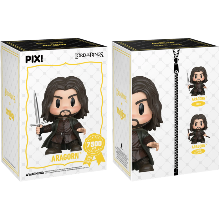 Thrilljoy PIX! The Lord of the Rings - Aragorn Pix! Vinyl Figure (chance of Aragorn CHASE)