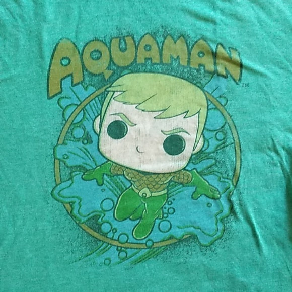 Funko POP! Tees Aquaman #138 Size Xtra Large T-Shirt