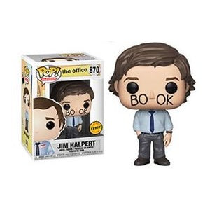 Funko POP! Television The Office Jim Halpert CHASE #870 (Book written on Face)