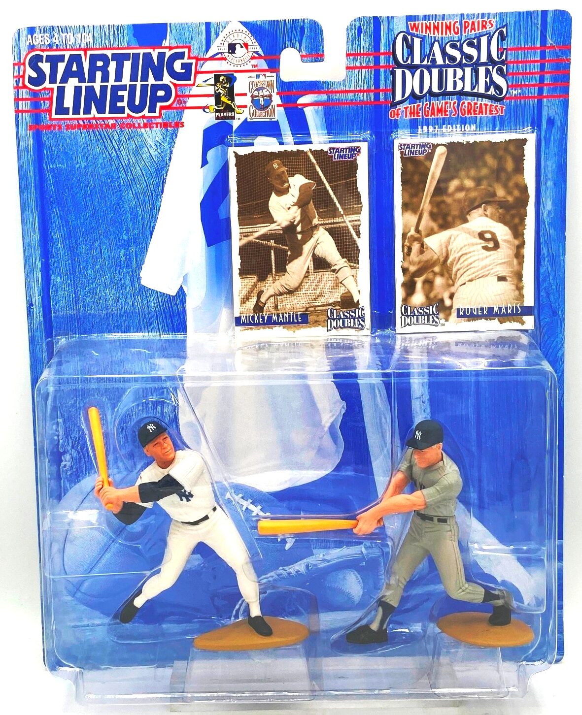 1997 SLU Winning Pair Mickey Mantle & Roger Maris Classic Doubles