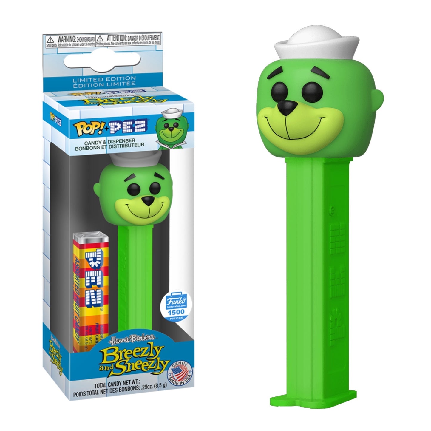 Funko POP! Pez Hanna Barbera Breezly and Sneezly - Sneezly LE 1500 Exclusive