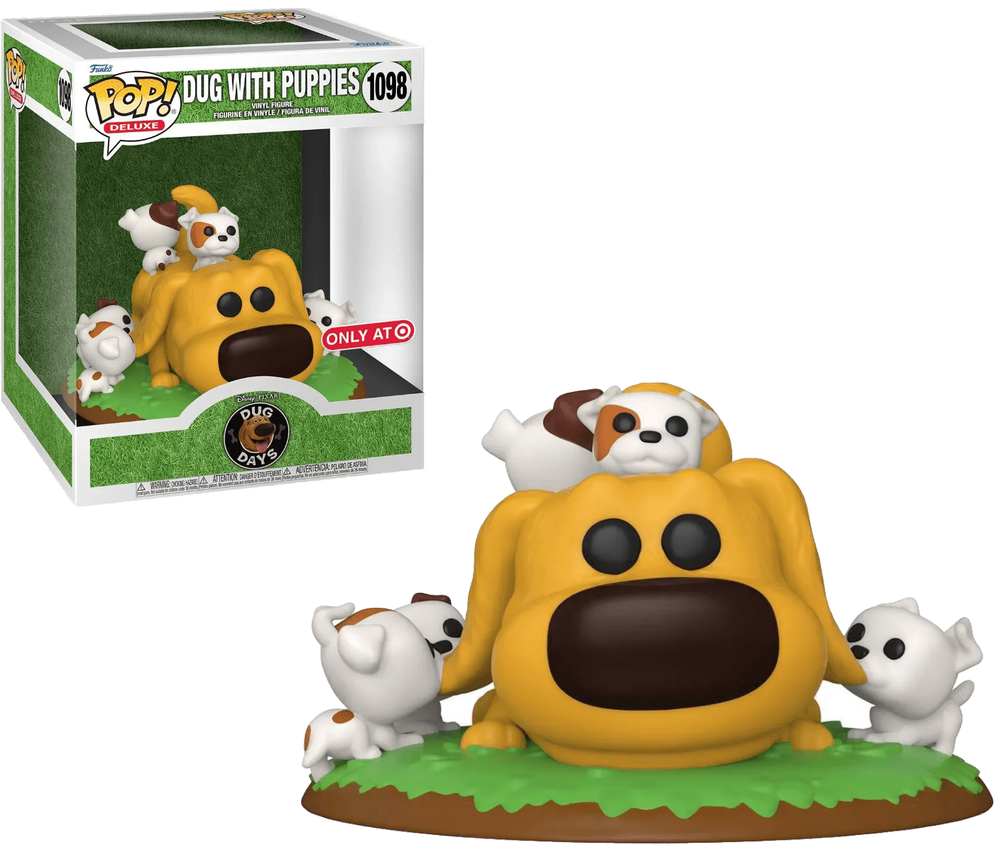 Funko POP! Deluxe Disney Dug Days Dug with Puppies #1098