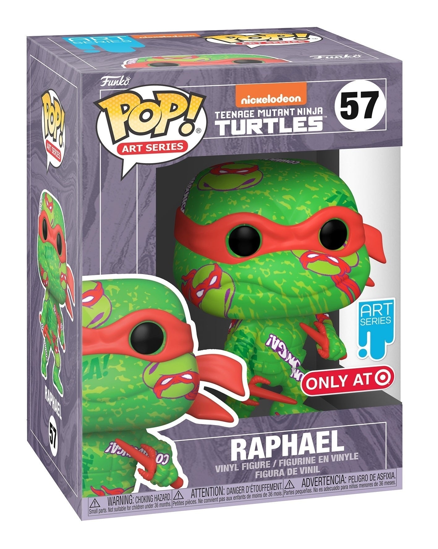 Funko POP! Art Series TMNT Raphael #57 Target Exclusive