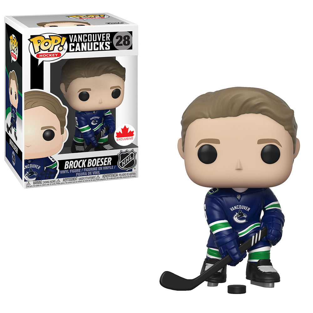 Funko POP! Hockey NHL Vancouver Canucks Brock Boeser #28 Exclusive