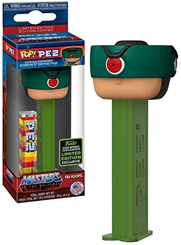 Funko POP! PEZ Masters of the Universe Tri-Klops Spring Shared Sticker Exclusive