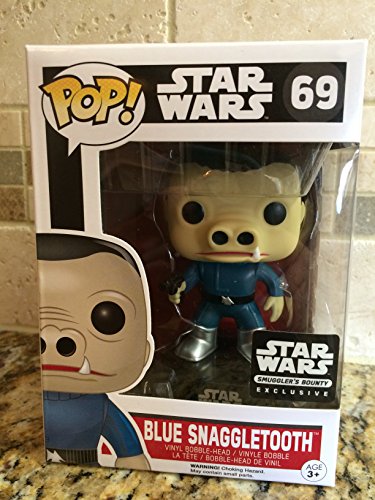 Funko POP! Star Wars Blue Snaggletooth #69 Smuggler's Bounty Exclusive