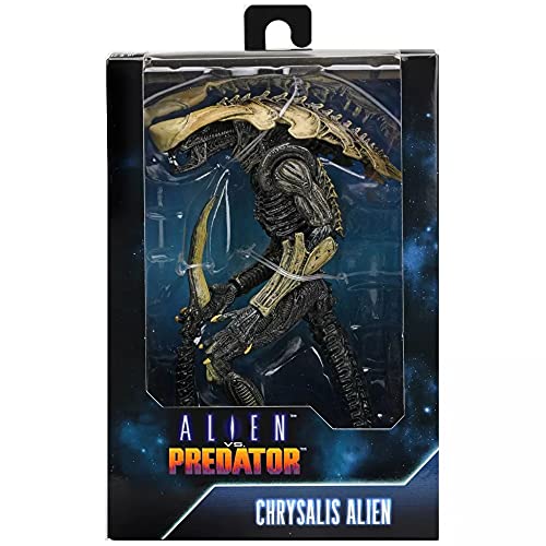 Alien Vs Predator Game Movie Deco 9 Inch Action Figure Ultimate - Chrysalis Alien
