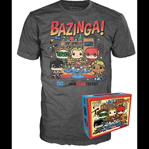 Funko POP! Tees The Big Bang Theory Size XL Exclusive Collectors Box