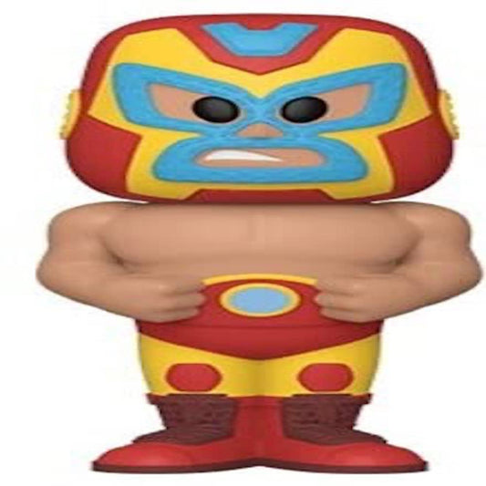 Funko Soda Marvel Luchadores Iron Man 4.25" Vinyl Figure in a Can