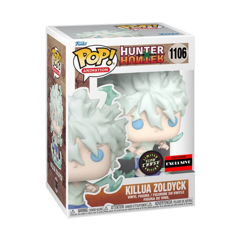 Funko POP! Animation Hunter X Hunter GITD CHASE Killua Zoldyck #1106 Exclusive