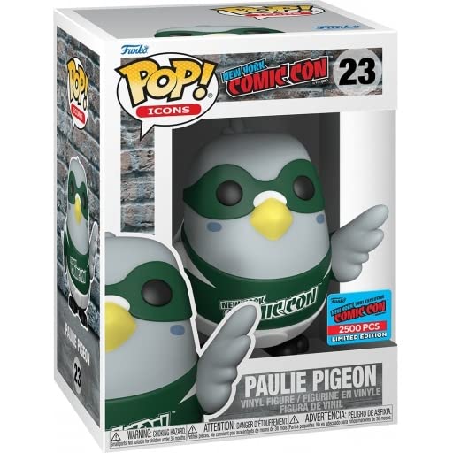 Funko POP! Icons New York Comic Con Paulie Pigeon #23 LE 2500 Exclusive