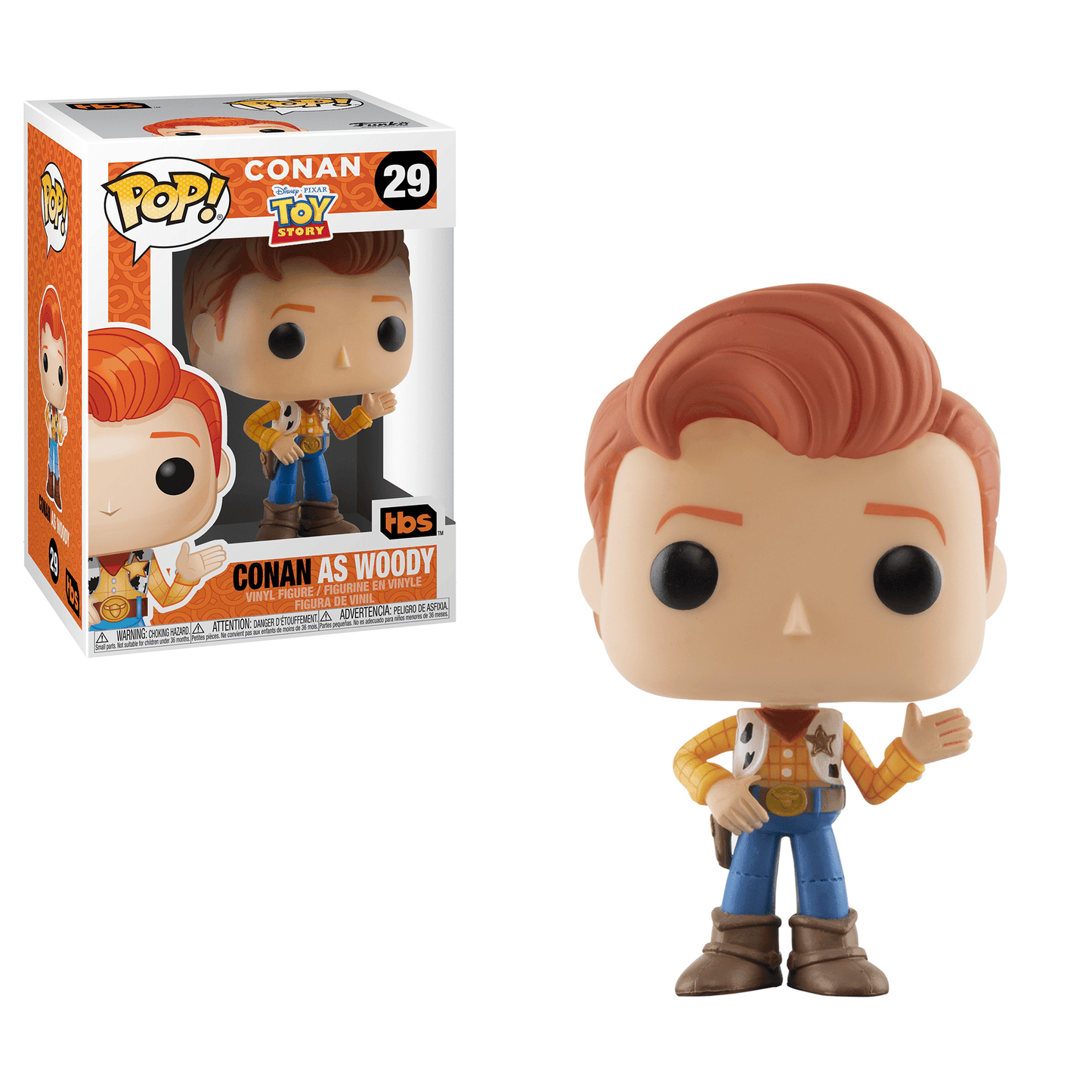 Funko POP! Conan Disney Pixar Toy Story Conan As Woody #29 Exclusive