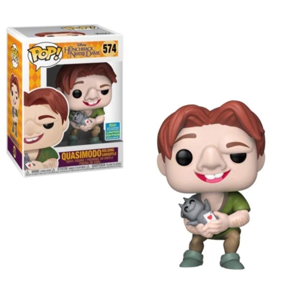 Funko POP! Disney Hunchback of Notre Dame Quasimodo Holding Gargoyle #574 Exclusive