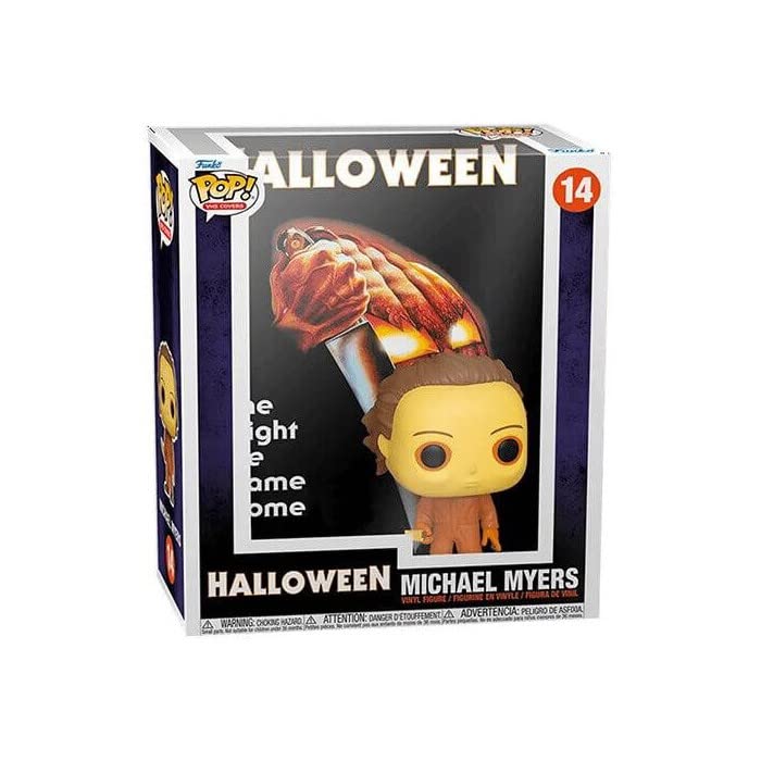 Funko Exclusive Pop ! DVD Cover : Halloween Michael Myers Glows in The Dark Vinyl Figure, Multicolore