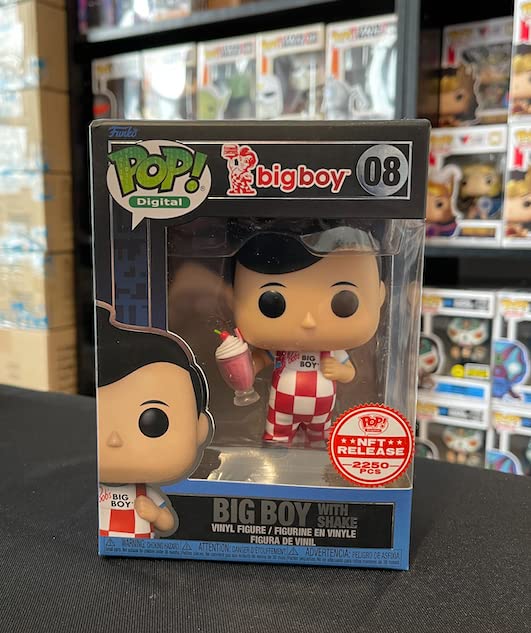 Funko POP! Digital Big Boy - Big Boy with Shake #08 LE 2250 Exclusive
