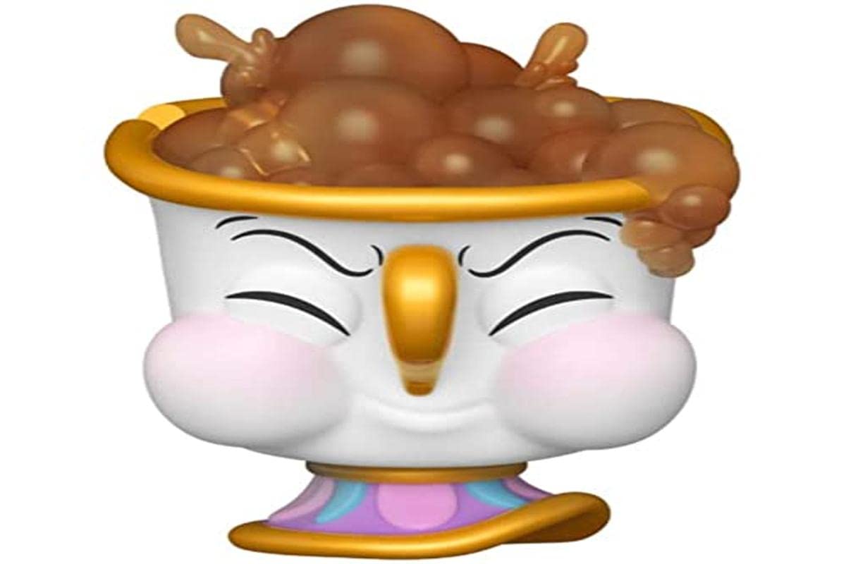 Funko POP! Disney Beauty and The Beast Chip Blowing Bubbles Exclusive