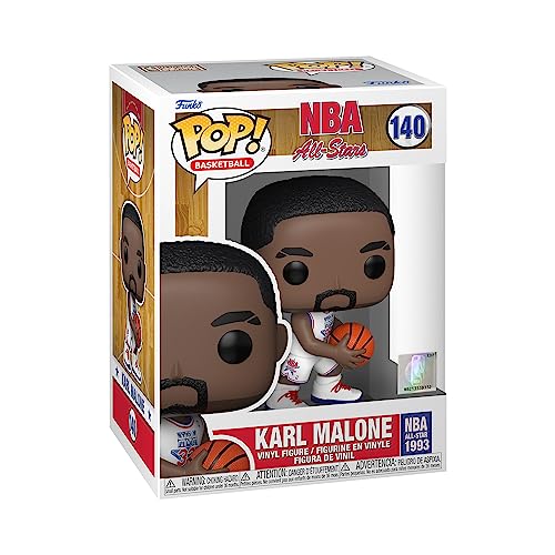 Funko Pop! NBA: Legends - Karl Malone, White All Star Uniform 1993