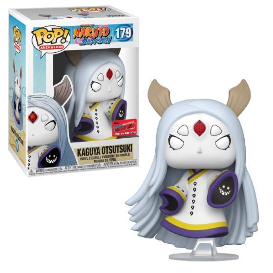 Funko POP! Naruto Shippuden Kaguya Otsutsuki #179 NYCC 2020 Limited Edition Con Exclusive Sticker