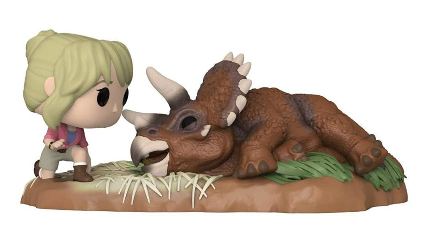 Funko POP! Moment Jurassic Park Dr. Sattler with Triceratops #1198 Exclusive