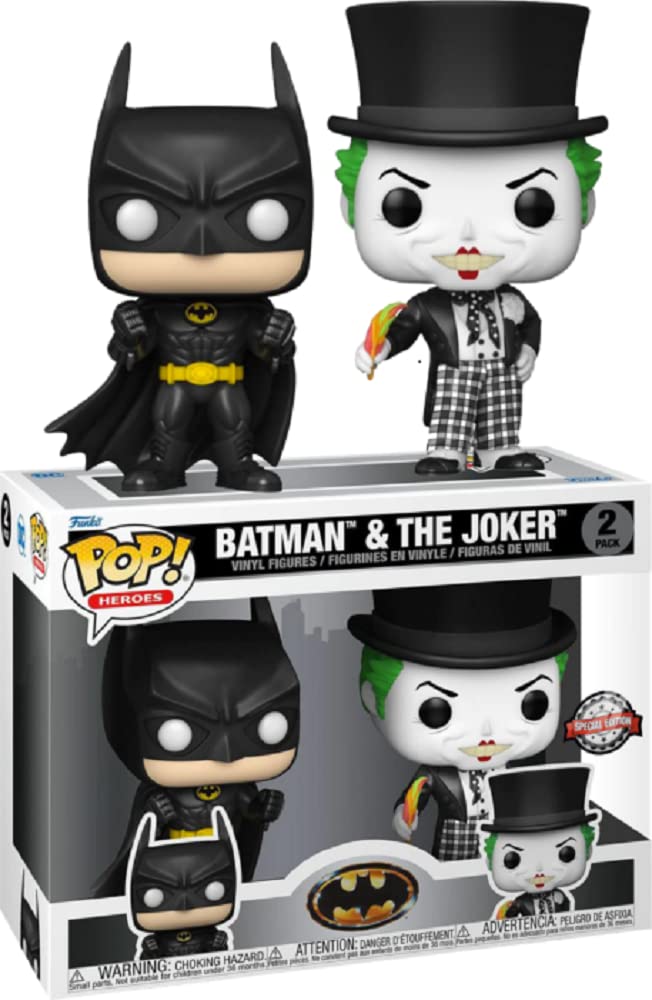 Funko POP! Heroes DC Batman and The Joker 2-Pack Exclusive