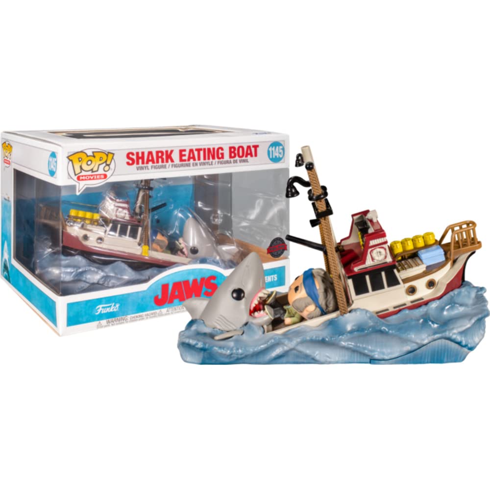 Funko POP! Movies Jaws Movie Moments Shark Eating Boat #1145 Exclusive