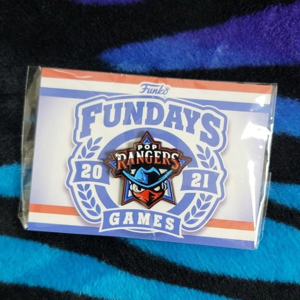 Funko POP! Fundays 2021 Games Pop Rangers Pin