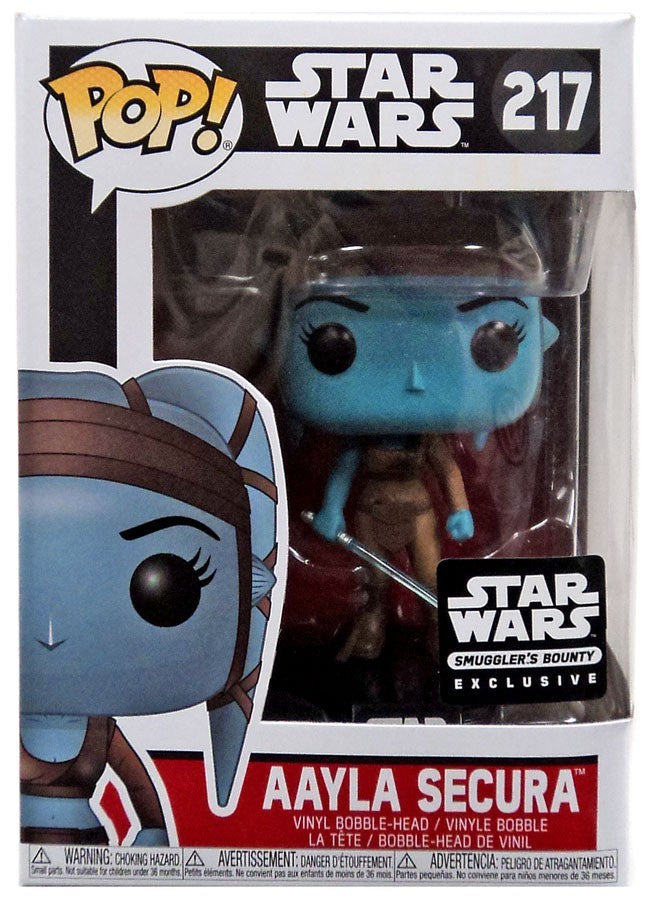 Funko POP! Star Wars Aayla Secura #217 Smuggler's Bounty Exclusive