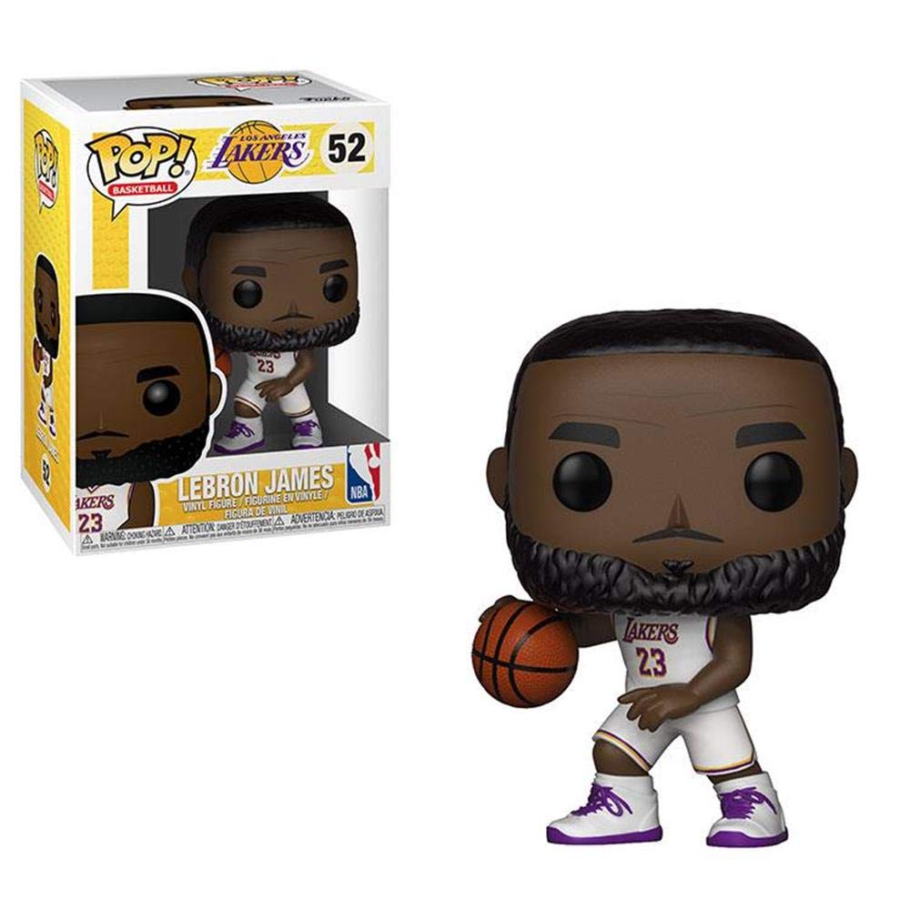Funko POP! Lakers Lebron James (White Uniform)