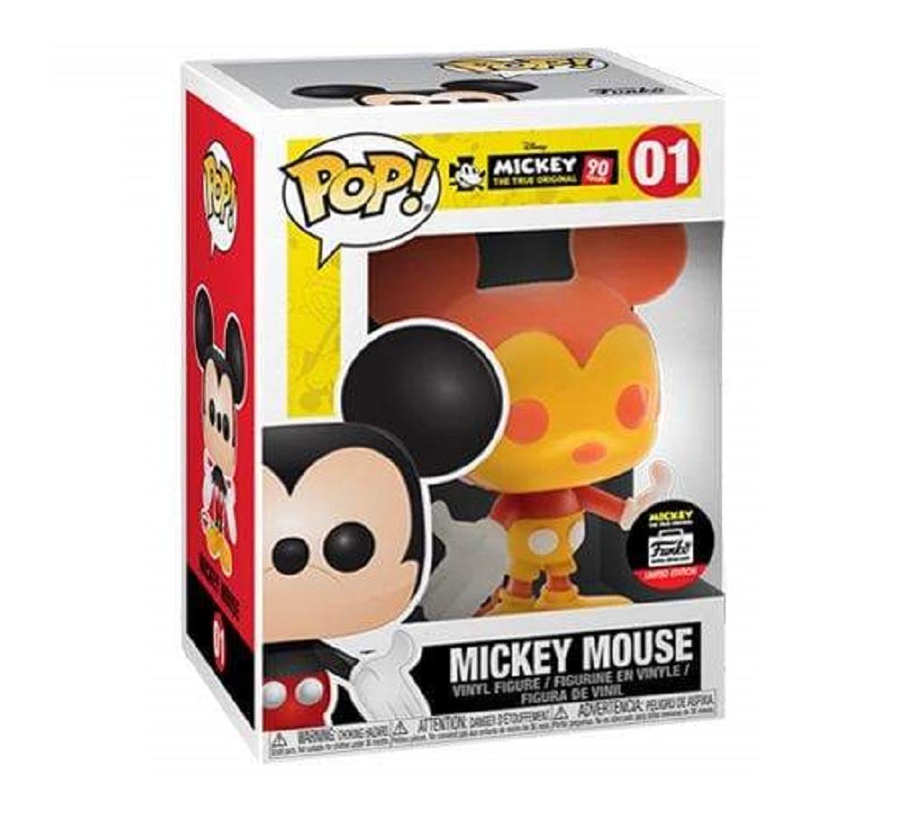 Funko POP! Disney 90 Years Orange and Yellow Mickey Mouse Exclusive