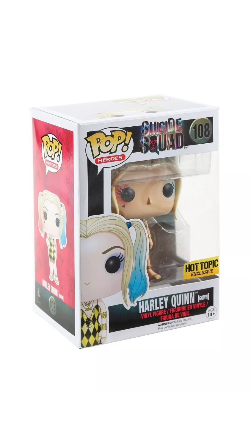 Funko POP! Suicide Squad Harley Quinn Gown Exclusive Heroes #108