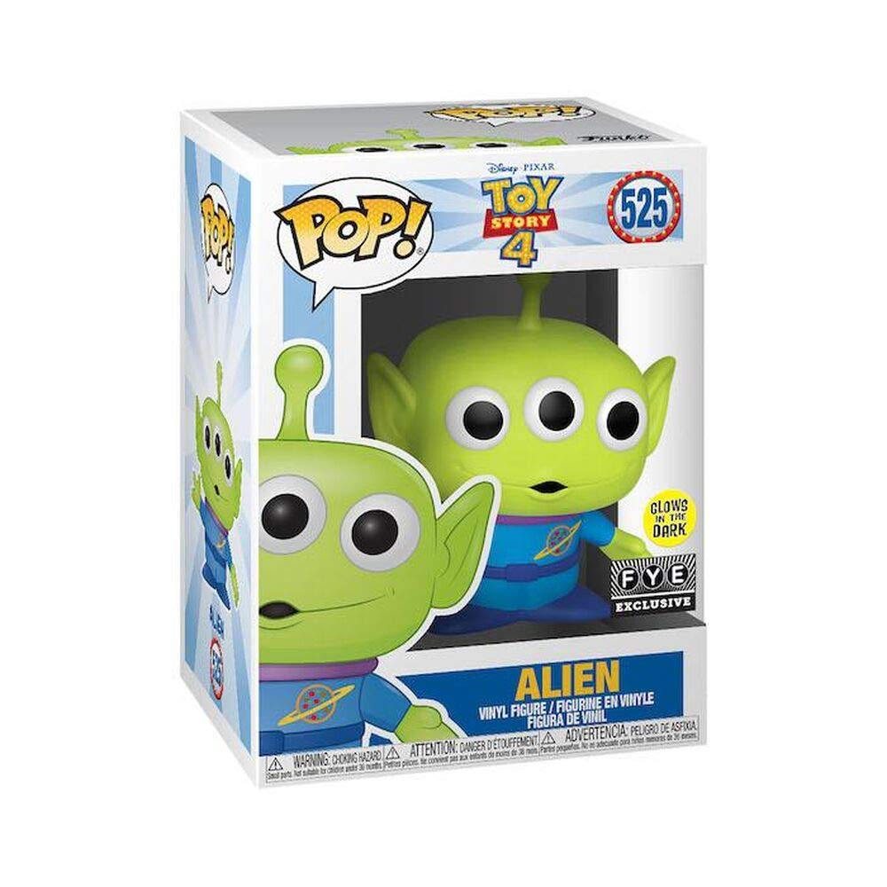 Funko POP! Story 4 Alien Glows in The Dark Exclusive #525